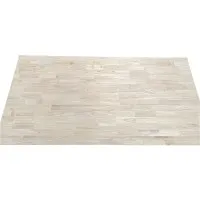 Comhphláta Toothed Rubber Wood